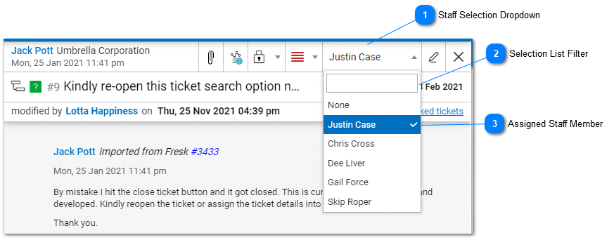 Help Desk - Assign Tasks