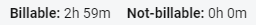 1. Logged Time for Date