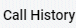 1. Call History Tab