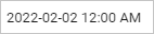4. Start Date and Time