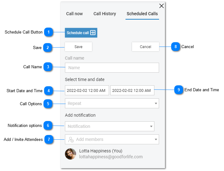 Help Desk - Scheduled Calls