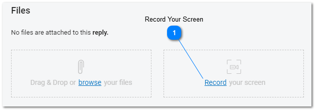 Help Desk - Screen Recording