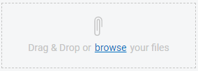 File Attachment Drop Zone