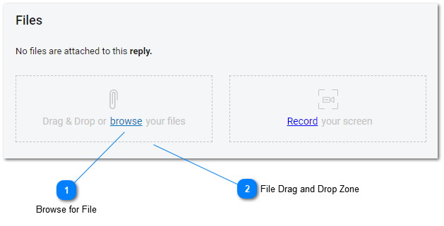 Attach File To Help Desk Ticket Dialog